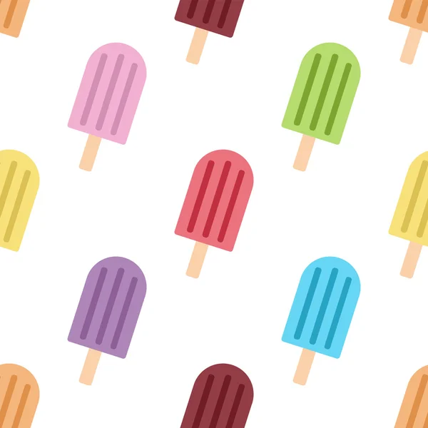 Fruit Ice Cream fond d'écran — Image vectorielle