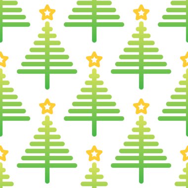 Noel ağacı vektör desen