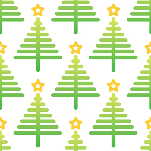 Árbol de Navidad vector patrón — Archivo Imágenes Vectoriales