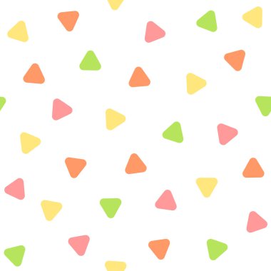 Sevimli üçgen desen