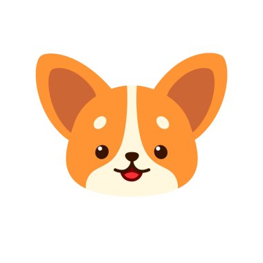 Şirin Corgi yüzü.