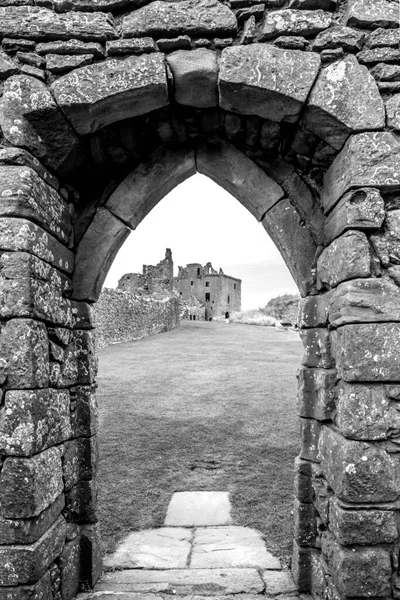 Torbogen Dunnottar Castle Stonehaven Schottland — Stockfoto