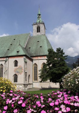 Schwaz, Tyrol, Avusturya 'daki antik kilise