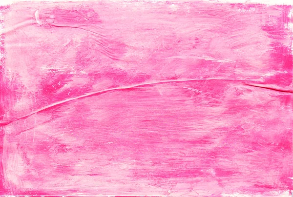 Kağıt üzerinde basit doku akrilik, beyaz ile kırmızı renk, fırça.