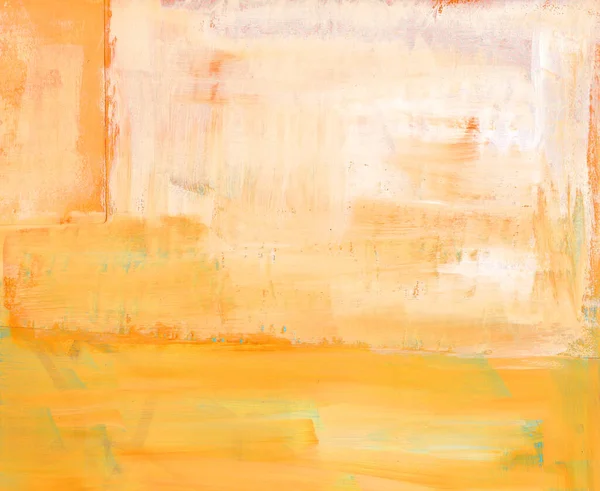 Kağıt üzerinde basit doku akrilik, beyaz ile sarı renk, fırça.