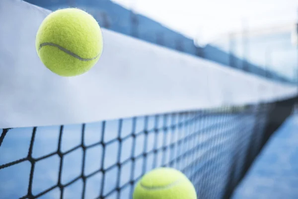 Paddle Pelota Tenis Tiro Red Clase Traición Nadie Cancha —  Fotos de Stock