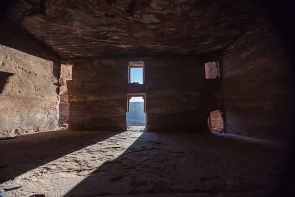 Interior de la Royamb od la Urna, Petra —  Fotos de Stock