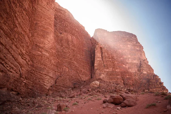 Wadi Rum, Ürdün kaya oluşumu