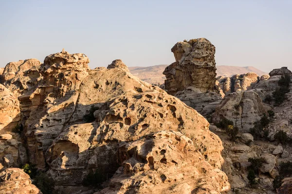 Rock formations around Petra, Jordan — Stock Photo, Image