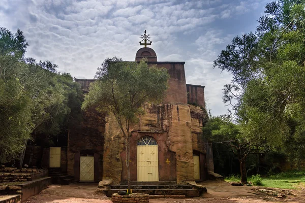 Igreja Rock na região do Tigray, Etiópia — Fotografia de Stock