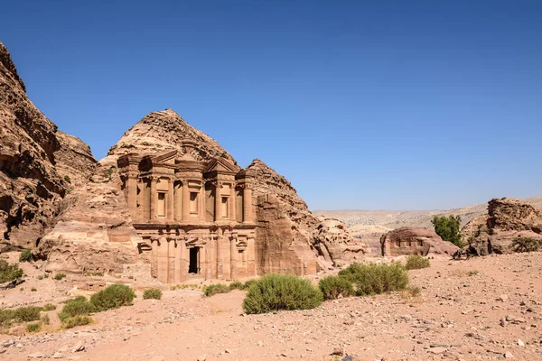 O Mosteiro, Petra — Fotografia de Stock
