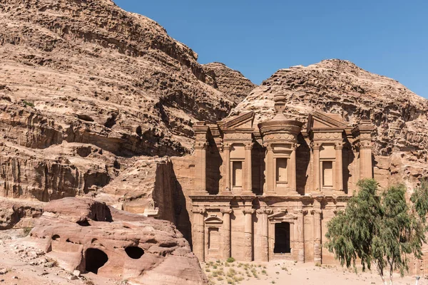 Klostret, petra — Stockfoto