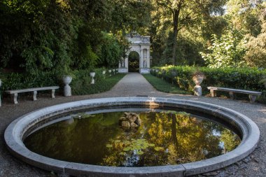 Güzel Park, Villa Pallavicini, Genua, İtalya