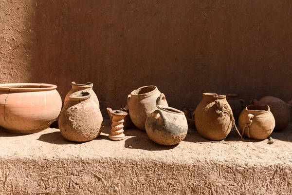 Cerâmica tradicional no kasbah Amridil, Marrocos — Fotografia de Stock