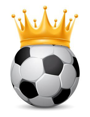 Altın Royal Crown futbol topu