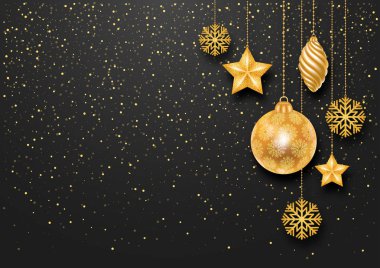 Lüks şenlikli Noel arka plan