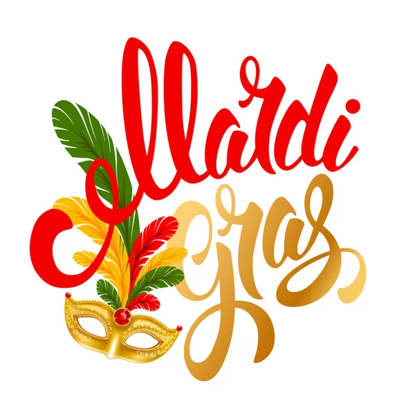 Mardi Gras festive design — Stockový vektor