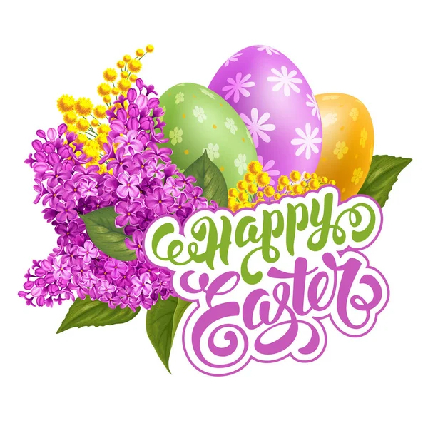 Easter greeting design — Stock Vector