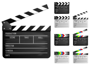 Clapper tahtası seti