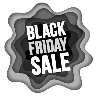 Siyah Cuma satış reklam tasarım