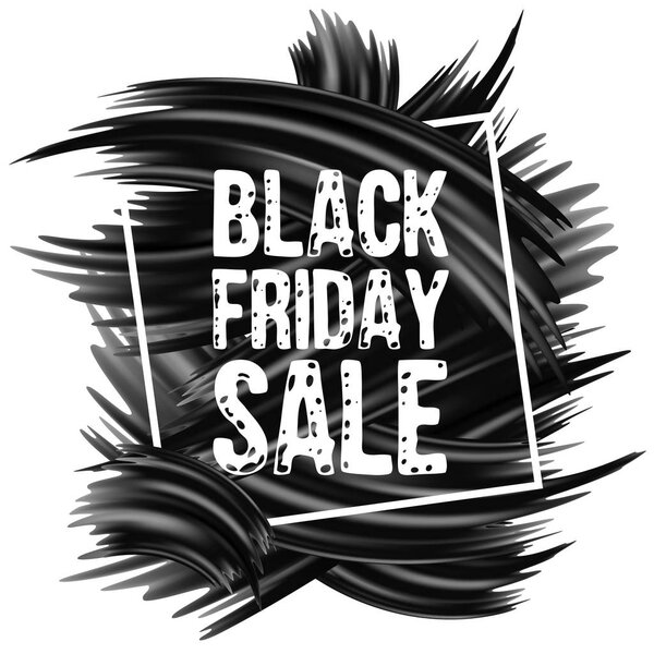 Black friday sale advertise design