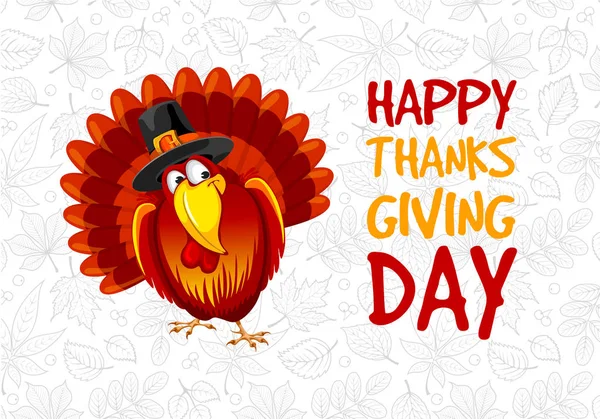 Thanksgiving day groet — Stockvector