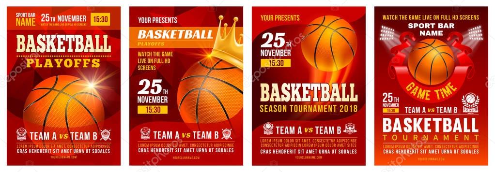 Basketball Poster Set