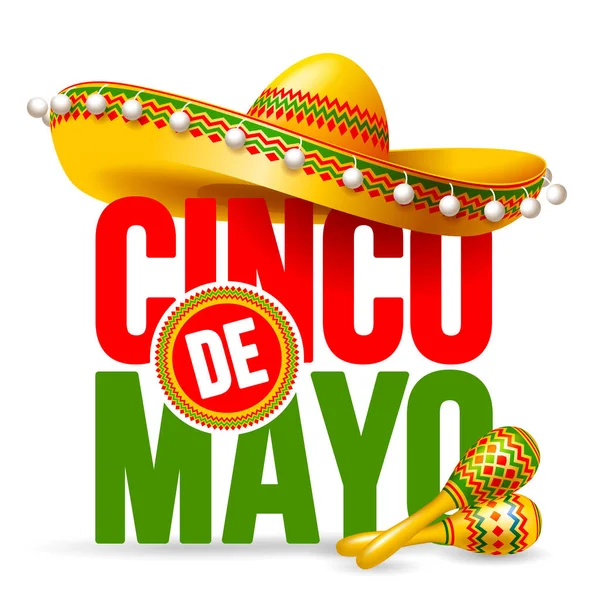 Cinco de Mayo - Stok Vektor