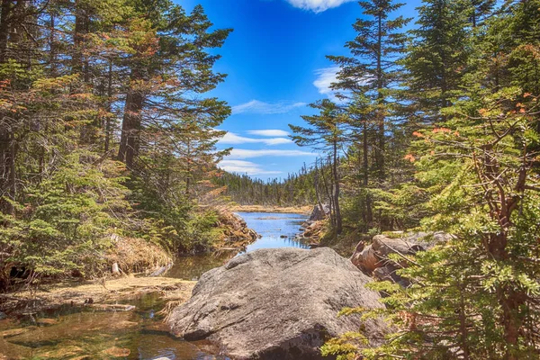 Hidden Lake, Adirondack Mountains — Stock Photo, Image