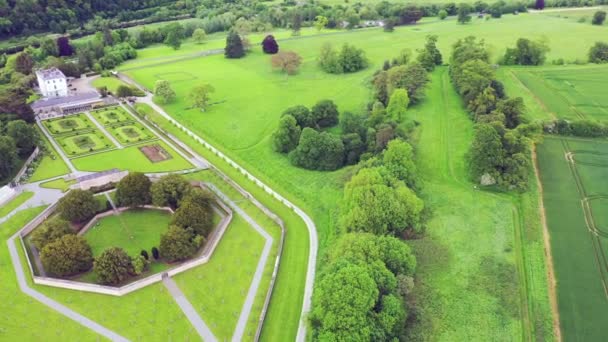 İrlanda 'nın Louth ilçesindeki Boyne Sahası Savaşı. — Stok video