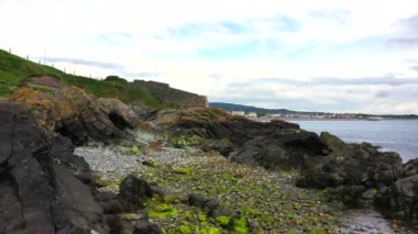 Bray Head 'in Wicklow İrlanda' daki hava manzarası