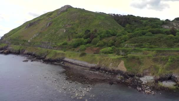 Bray Head en el condado de Wicklow Irlanda — Vídeo de stock