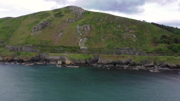 Bray Head in county Wicklow Ierland — Stockvideo