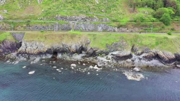 Bray Head i grevskapet Wicklow Irland — Stockvideo