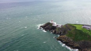 Baily Deniz Feneri 'nin hava manzarası, Kuzey Dublin