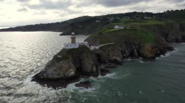 Baily Deniz Feneri 'nin hava manzarası, Kuzey Dublin