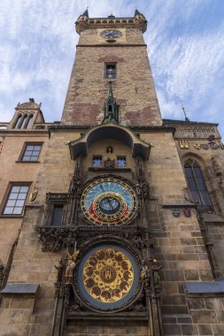Prag, Çek Cumhuriyeti, Prag çatı üstleri görünümünü başkenti şehir manzaralı