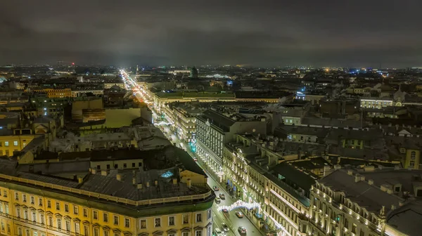 Nevsky manzaralı, St Petersburg, Rusya — Stok fotoğraf