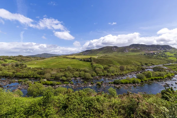 Vista de la naturaleza en el condado de Kilkeehagh, Ring of Kerry, Irlanda —  Fotos de Stock