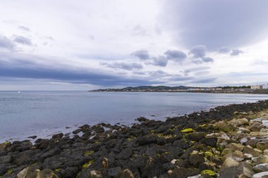 Wicklow İrlanda 'nın Bray Head manzarası