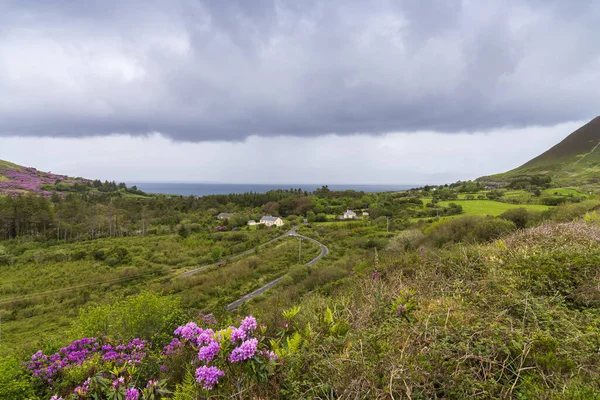 Vista del campo irlandés, Gleensk, República de Irlanda —  Fotos de Stock