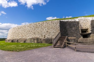 UNESCO World Heritage Site at Newgrange in Ireland clipart