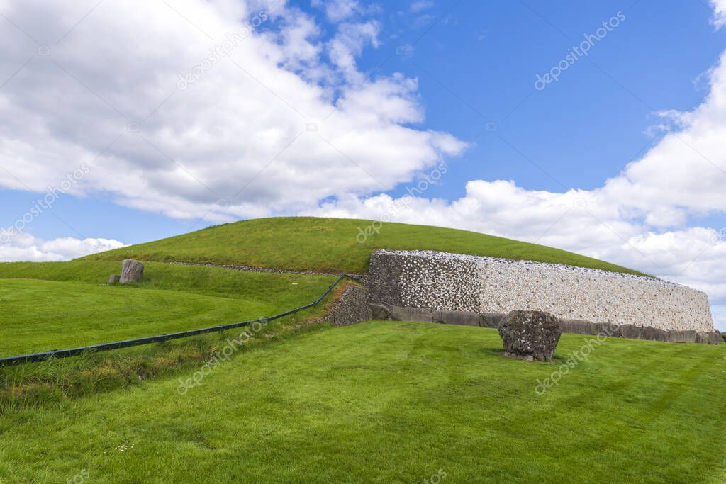 UNESCO World Heritage Site at Newgrange in Ireland