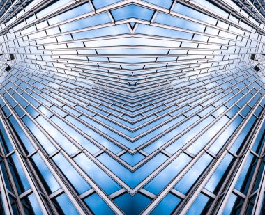 Mimari, Modern İnşaat Cam Cephesi İş Arkaplanı 'nı ayrıntılarıyla anlatıyor