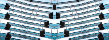 Mimari, Modern İnşaat Cam Cephesi İş Arkaplanı 'nı ayrıntılarıyla anlatıyor