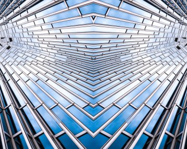 Mimari, Modern İnşaat Cam Cephesi İş Arkaplanı 'nı ayrıntılarıyla anlatıyor