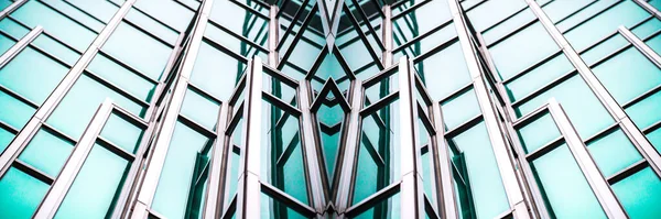 建築の詳細現代建築ガラスファサード事業の背景 — ストック写真