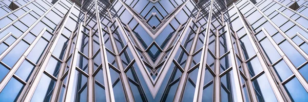 Szczegóły Architektury Nowoczesny Budynek Fasada Szklana Tło Biznesowe — Zdjęcie stockowe