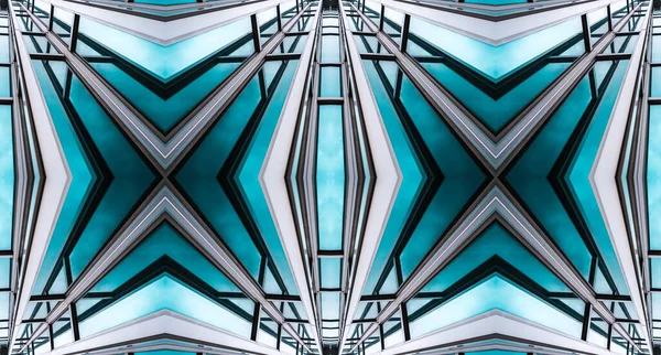 Arkitektur Detaljer Modern Byggnad Glasfasad Affärsbakgrund — Stockfoto