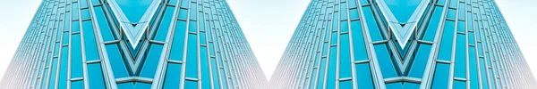 Vista Panorámica Parte Inferior Perspectiva Acero Tiffany Rascacielos Edificio Gran —  Fotos de Stock